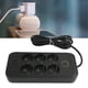 thumbnail image 5 of Regleta De Enchufes Múltiples, Regleta De 6 Ahorro De Espacio 4 USB 1 Puerto Tipo C Enchufe De La UE 110-250 V Máximo 2500 W 10 A Para Oficina Para Dispositivos De Carga, 5 of 7