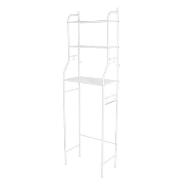Mueble organizador blanco para baño con 3 repisas, Foset Foset OWC-3