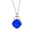 thumbnail image 4 of Collar para Mujer con Cristal Fino Swarovski en forma de Rombo– Bañado en Rodio- Collar Elegante y Brillante-Collares de Mujer de Moda- Joyería para Mujer de Moda- Regalo especial Ortiz Espinosa Temporada, 4 of 10
