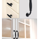 thumbnail image 3 of Tiradores de armario negros de estilo americano, tiradores de armario de cocina de aleación de aluminio sólido, tiradores de cajones, herrajes para manijas de muebles Sincero Hogar, 3 of 6