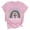 Pink 1, variant on YANHAIGONG Easter Shirts for Women 2025 ,Loose Easter Tops Womens Plus Size Funny Happy Easter Graphic Short Sleeve Round Neck Tee Shirt Easter Teacher Shirt Easter Bunny Shirt Women