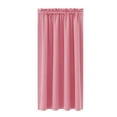 thumbnail image 2 of Blackout Curtains with Thermal Insulation | Energy Saving Soundproof Bedroom & Kitchen Curtains | Ama Border Scandinavian Solid Color Silk Design, 2 of 3
