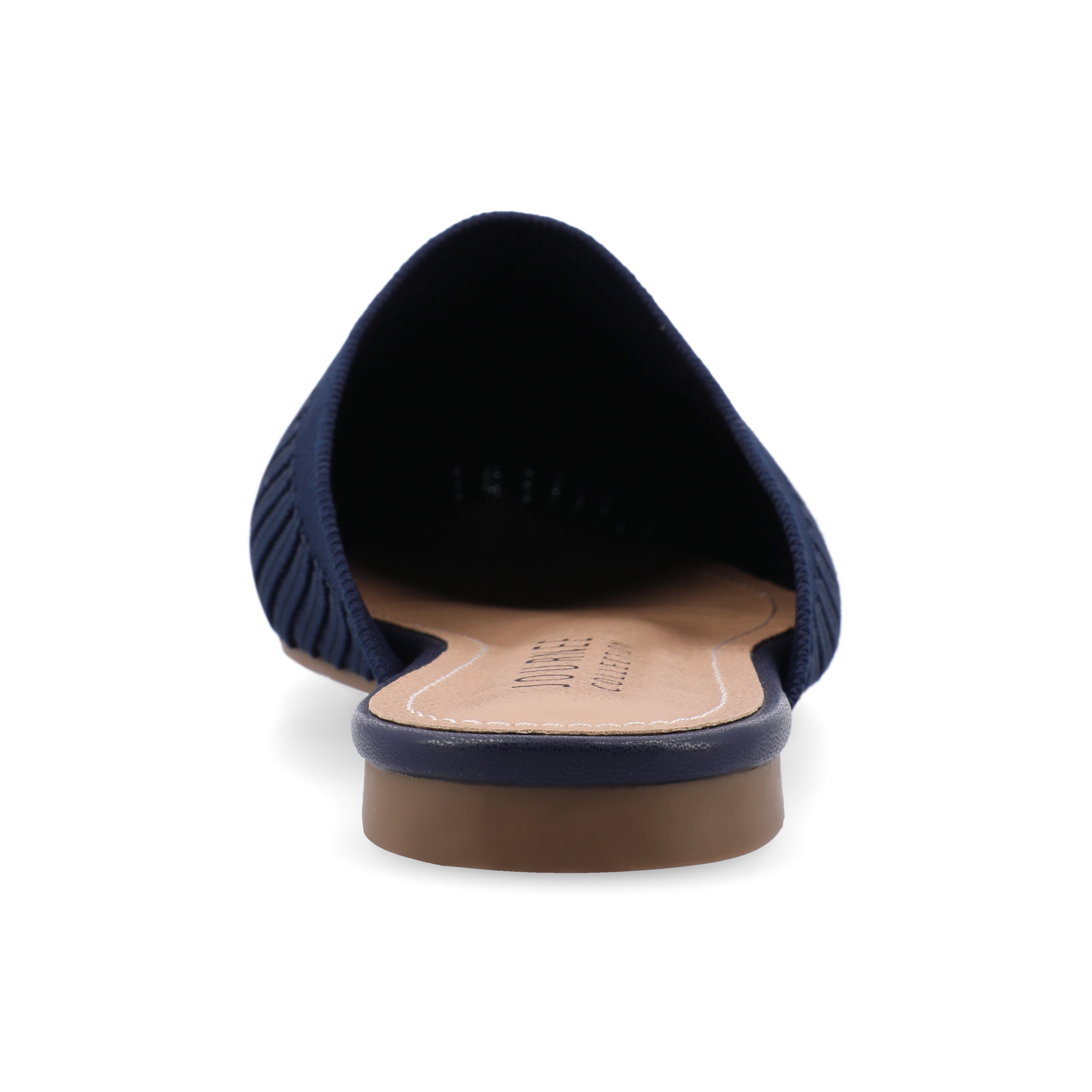 Journee Womens Aniee Slip On Almond Toe Mule Flats, Widths Available