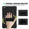 thumbnail image 5 of Dteck Galaxy Tab A 8.0 Case 2019 T290 T295(without S Pen),[Rotating Hand Strap] Three Layer Rugged Shockproof Kids Friendly Case with Kickstand and Shoulder Strap, Black, 5 of 9