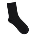 thumbnail image 6 of No Boundaries Fashion Scallop Edge Mid-Crew Socks, 6-Pack, Women's, Shoe Sizes 4-10, 6 of 7