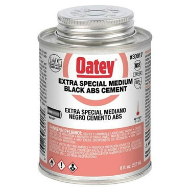 Oatey 30917 Hydraulic Cements, 8 oz, Black