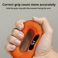 thumbnail image 7 of Hand Grip Strengthener with Counting and Pages, Rechargeable Digital Grip Strength Tester, LED Display, Hand Grips Exerciser Equipment for Strength Training-Forearm-Gripper-Finger, 7 of 7
