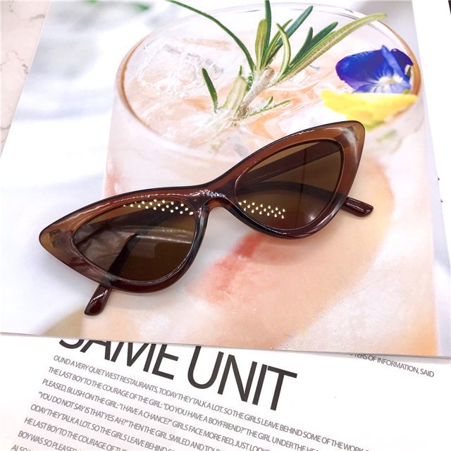 Lentes Retro Gafas Sol Mujer Vintage Ojo Gato Cat Eye 60spangjing