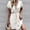 White, variant on FRSASU Loose Swing Dress for Women V-Neck Casual Short Mini Dress Summer Beach Patchwork Dresses White