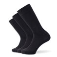 thumbnail image 1 of Calcetines de vestir XXL Classic para hombre, talla 15-18, paquete de 3, negros, 1 of 8