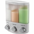 thumbnail image 3 of Better Living Products 76344-1 Euro Series TRIO 3-Chamber Soap and Dispenser, Chrome, 3 of 3