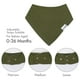 thumbnail image 4 of Baberos tipo bandana para bebés Egmao Baby, paquete de 10 unidades, 100% algodón, 4 of 7