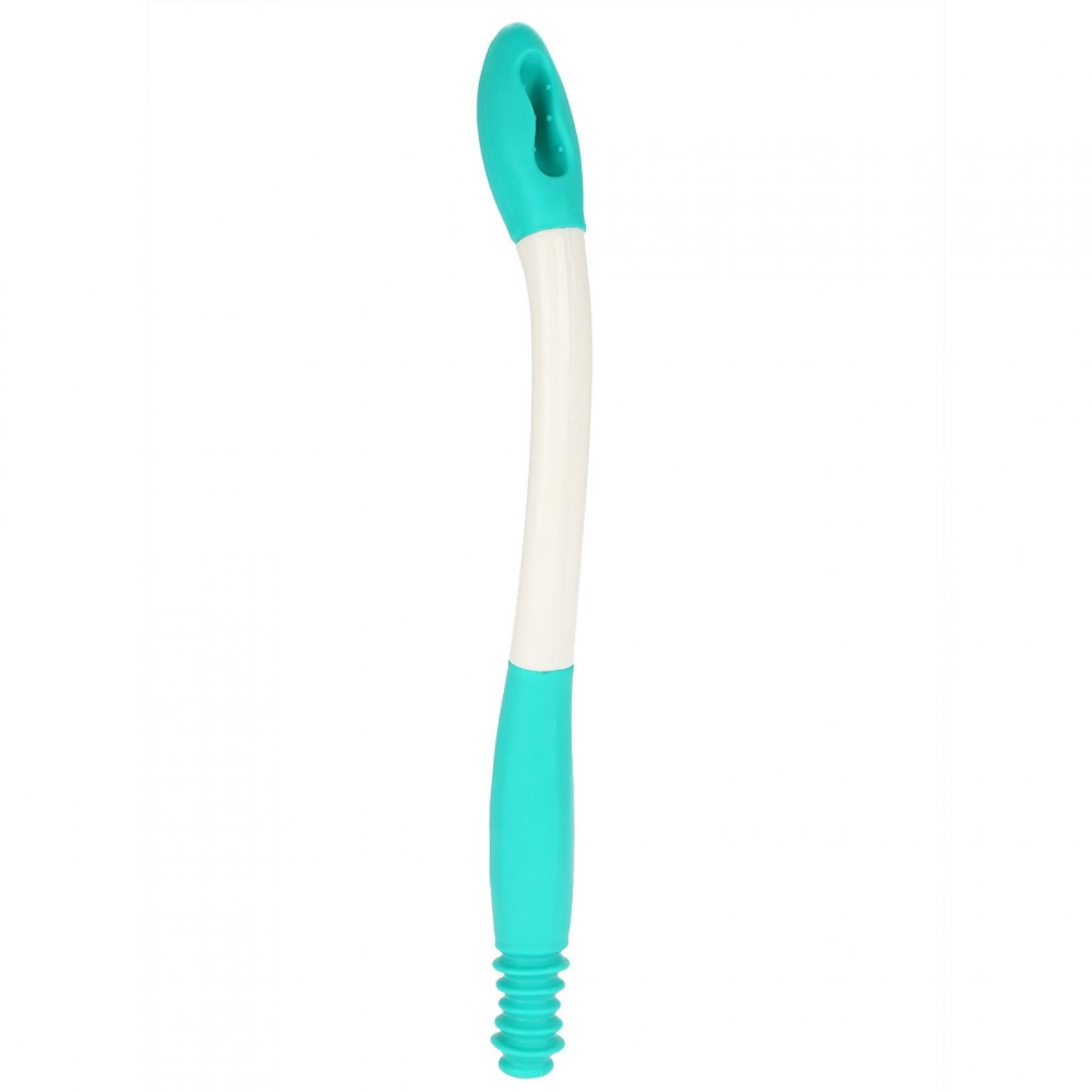 Spptty Bottom Wiper Holder 15.7inch Long Handle Comfort Toilet Paper Grip Self Wipe Aid Helper Bathroom Hygiene Wand Tool Assistant Bottom Wiping Toilet Aid
