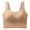 Khaki, variant on Womens Push up Bras Wireless Longline Stretchy Pullover Sleep Bra Casual Tshirt Bralettes