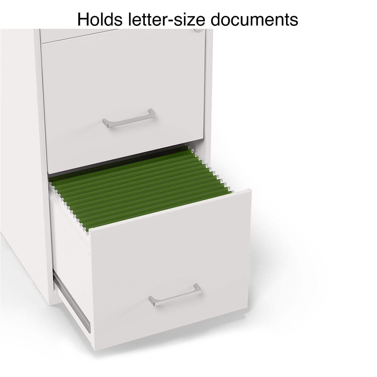 Staples 3-Drawer Light Duty Vertical File Cabinet Locking Letter White 18"D 2/Pack ST52144-CCVS