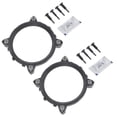 thumbnail image 3 of Cpu Cooler Backplate Black 10x10x2cm Replacement for Cpu Radiators Holder Diy Users Professional Manufacturing Technology 2Pack, 3 of 3