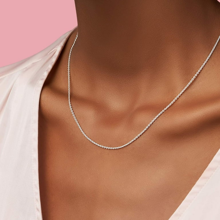 3mm Silver Forza, Heavy-Link Chain | Silver Necklace by