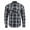 MNG11630, variant on Men’s Casual Cotton Flannel Plaid Long Sleeve Button Down Cotton Shirts 2X-Large