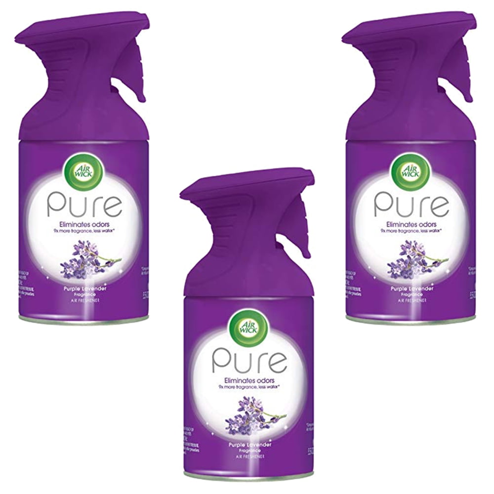 Pure Air Freshener, Purple Lavender 5.50 oz(Pack of 3) by Air Wick