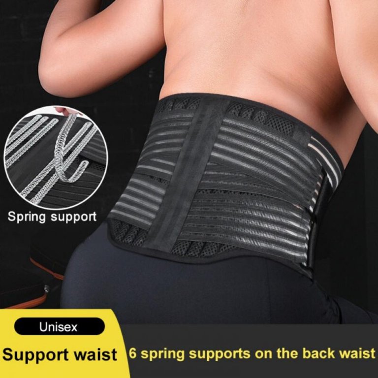 Waist Fixation Waist Support Belt Double Compression Support Tummy Control  Belt