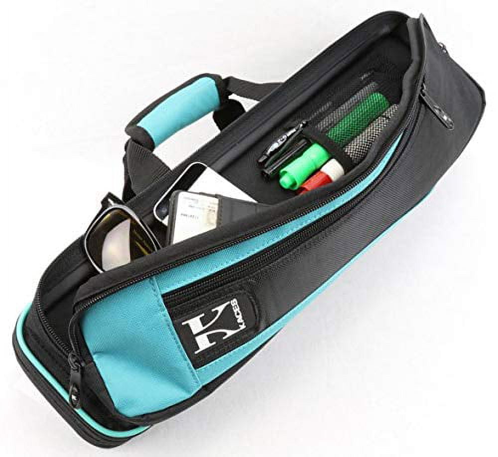 Ace KBO-TBBK-U Kaces Lightweight Hardshell Flute Case, Teal