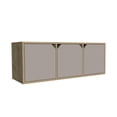 thumbnail image 1 of Librero Sahara Virtual Muebles Módulo Bajo con 3 Cajones Café Claro y Cocoa, 1 of 6
