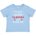 thumbnail image 3 of Inktastic I'm Not Spoiled My Grandpa Just Loves Me Boys or Girls Baby T-Shirt, 3 of 5