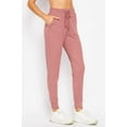 thumbnail image 2 of Buttery Smooth Basic Solid Joggers - Plus Size - 1XL 2XL 3XL - New Mix Mauve 3XL, 2 of 2