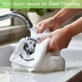 thumbnail image 4 of 4Pcs Funny Rooster Hand Towels Vintage Chicken Farmhouse Kitchen Dish Towels 24 x 16 Inch Microfiber Absorbent Soft Hand Tea Dishcloths for Cooking Baking Bathroom Holiday Housewarming Gifts diy, 4 of 9