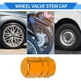 thumbnail image 3 of 8 Pcs Tire Valve Stem Caps, 10x17MM Car Wheel Valve Cap Universal for Car Bike Motorcycle Anti Crash Aluminum Alloy Gold Tone Tyre Valve Stem Cover Valve Dust Cap Tire Valve Cap, 3 of 7