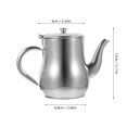 thumbnail image 4 of SHISUYAN Stainless Steel Grease Container Household Oil Pot Oil Container Convenient Oil Holder, 4 of 9