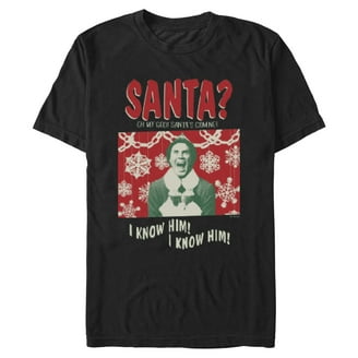 Men's Elf Buddy Checklist Graphic T-Shirt - Walmart.com