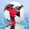 thumbnail image 3 of Maoww Training-Focused Soccer Ball For Skill Development Machine-Stitched Easy To Spot Standard Size 5 White and green, 3 of 6