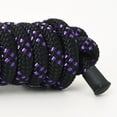 thumbnail image 3 of 8 ft HILASON Western horse Specially Designed Blocker Lead rope w/ snap Black/Purple, 3 of 3