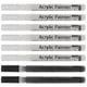 thumbnail image 1 of White Painting Markers Acrylic Paint Marker Pens 8Pcs For Art Projects Coloring Writing, 1 of 4
