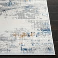 thumbnail image 4 of SAFAVIEH Amelia Amandy Geometric Runner Rug, Ivory/Blue, 2'3" x 8', 4 of 12