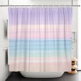 thumbnail image 6 of Tchckioa 36x72 Inch Rainbow Shower Curtain,Waterproof Hooks Bath Curtain Decor for Bathroom, 6 of 6