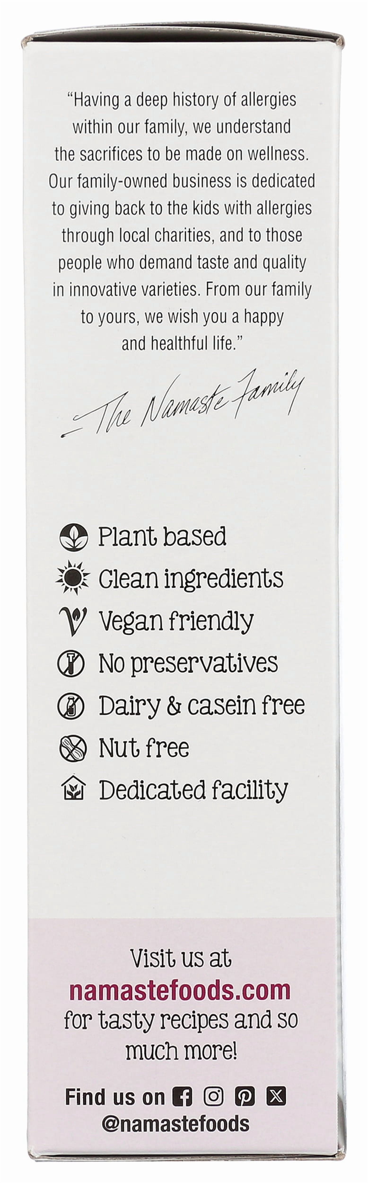 Namaste Foods Gluten Free Spice Cake Mix, 26 oz