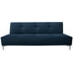 thumbnail image 2 of Sofa Cama Reclinable El Bazar Store Milo Azul Terciopelo Marino , Futon 3 posiciones, Sala, 2 of 5