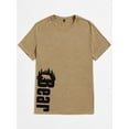 thumbnail image 3 of Whichone Men's Casual Streetwear Shirt Wood Bear Graphic Short Sleeve Crew Neck T-shirt Up To 2XL, 3 of 8