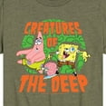 thumbnail image 3 of SpongeBob SquarePants - Creatures Of The Deep - Toddler And Youth Short Sleeve Graphic T-Shirt, 3 of 6