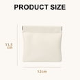 thumbnail image 2 of 1pcs small mini storage bag multifunctional makeup bag small zero wallet: 11.5 * 12 * 1cm, 2 of 5