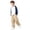 a-Khaki1919, variant on Boys Oversized Cargo Pants Kids Spring Fall Solid Color Elastic Waist Loose Fit Trousers With Multi Pockets For Daily Wear Outdoor Activities Stylish Bottoms