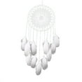 thumbnail image 3 of Moocorvic Handmade Lace Feather Bead Hanging Decoration Ornament Gift White, 3 of 8
