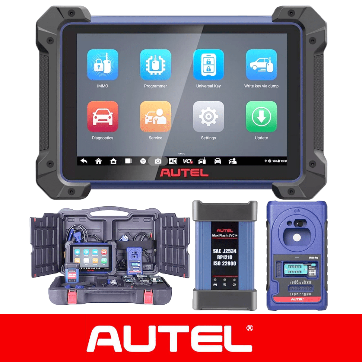Autel IM608 PRO II IM608 PRO 2 Bundle - 2025 Advanced Car Diagnostic Scanner With XP400 PRO, GBOX3, APB112 For Key Programming & ECU Coding