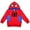 Red, variant on Marvel Spider-Man Long Sleeve Fleece Hoodie (Boys), Sizes 2T-14
