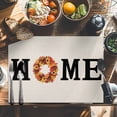 thumbnail image 6 of Thanksgiving Fall Placemats Set of 1 Pumpkin Maple Leaf HOME Heat Insulated Linen Place Mats, Washable Stain-Proof Table Mats for Dining Tables Holiday Decor 13x19inch, 6 of 9