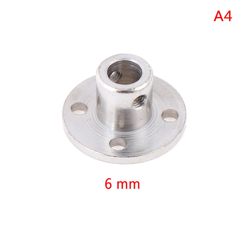 Metal Rigid flange coupling Shaft shaft support Fixed seat3/4/5/6/7/8/10/11/12mm 