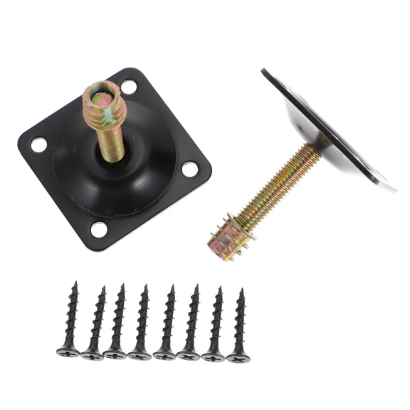 Black Chairs Sofa Connector Legs for Furniture Mounting Plates Outrigger Accessories