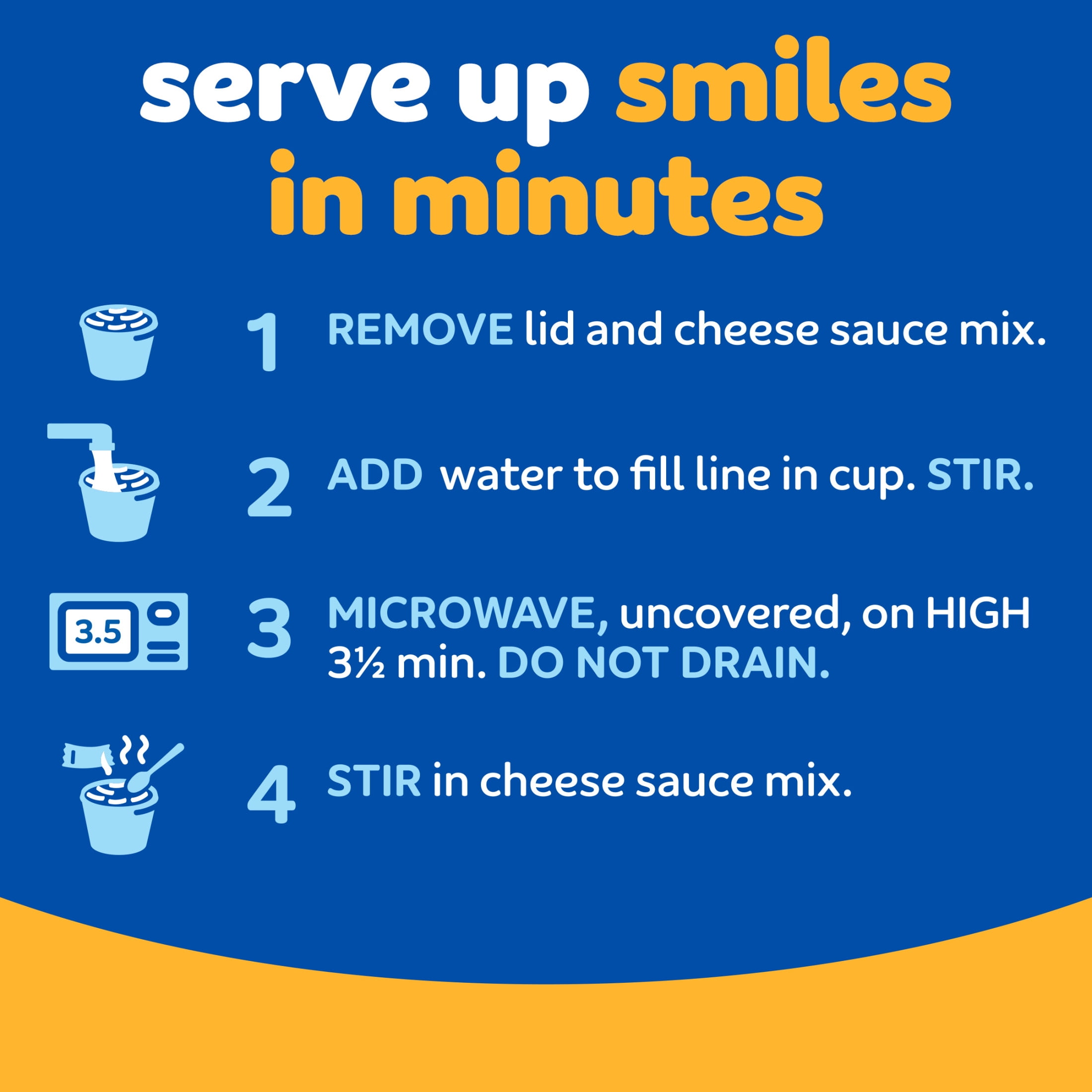Kraft Mac and Cheese, 1 Big Cup, for Easy Dinner or Dinner Sides, Original Flavor, No Artificial Flavors, Preservatives or Dyes, 4.1 oz